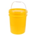 thumbnail image 1 of AURARMLET 1 Bucket Yellow Plastic Storage Pail For Paint Use And Garage Storage, 1 of 7
