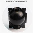 thumbnail image 3 of Ounissouiy Caja de cultivo de raíces de plantas Caja de cultivo de bolas de raíces de plantas de jardinería de alta presión para injertos de Jardín y Patio Negro S, 3 of 6