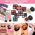 thumbnail image 3 of Funda de transporte de maquillaje Anpro All-In-One con set de maquillaje profesional para adolescentes, 3 of 8