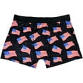 thumbnail image 7 of Fun Boxer Briefs for Men American Flags All Over Underwear, 7 of 7