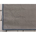 thumbnail image 5 of Unique Loom Branch Indoor/Outdoor Botanical Rug Blue/Beige 2' 2" x 6' 1" Runner Floral / Botanical Perfect For Patio Deck Garage Entryway, 5 of 6