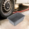 thumbnail image 1 of Raindrops Oil Change Drip Tray Thickened Plastic Dark Grey 1PCS Wide Shallow Design for Vehicles, 1 of 6