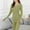 Green, variant on Thermal Underwear for Women Round Neck Cotton Long Sleeve Thin Fall Winter Base Layer XXXL
