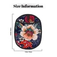 thumbnail image 3 of Pofeuu Paisley2 Print Silicone Pot Mat Mitten With Hanging Loop Heat Resistant Oven Mitts Non-Slip Bbq Baking Smoking Potholders, 3 of 7