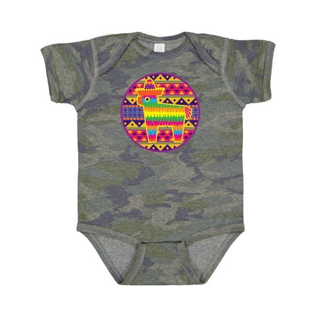 

Inktastic Pinata Cinco De Mayo Mexican Pattern Gift Baby Boy or Baby Girl Bodysuit