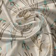 thumbnail image 7 of Ambesonne Art Deco Valance & Curtain, Oval Floral Shapes Art, 55"x24", Pale Teal Taupe Umber, 7 of 7