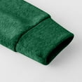 thumbnail image 6 of Aobny Men Shirt Pocket Sweatshirt Plain T-Shirts Long Sleeve Hooded Big & Tall Shirts for Men,Green,4XL, 6 of 6