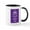 White/Black Inside, variant on CafePress - Keep Calm And Knit On Mug - 11 oz Ceramic Mug - Novelty Coffee Tea Cup