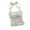 White, variant on Women's Solid Ruched Halter Y2K Crop Tops Tie Back Sleeveless Slim Fit Cami Tops