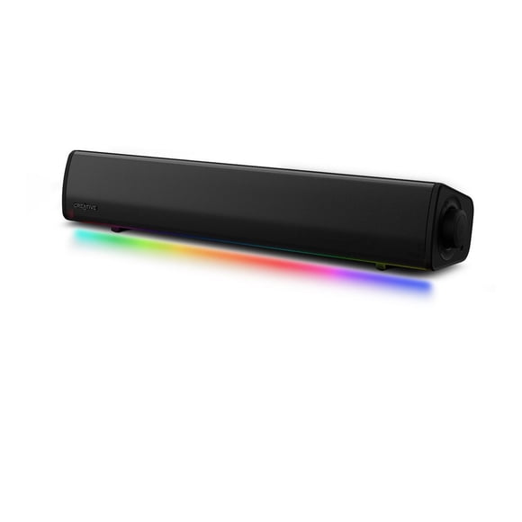Creative Sound Blaster GS3 - Sound bar - for PC - wireless - Bluetooth - USB - 12 Watt (total) - black
