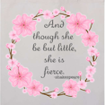 thumbnail image 4 of Inktastic And though she be but little she is fierce Tote Bag, 4 of 4