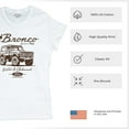 thumbnail image 6 of Ford Bronco Wild and Untamed Since 1966 T-Shirt Vintage Off-Road 4x4 Adventure Retro Truck Licensed Women's Tee, 6 of 7