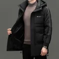 thumbnail image 3 of Chaquetas de plumón de lujo 2024 Ropa de diseñador Plumón de pato para hombre Ropa larga a prueba de frío Abrigo de invierno cálido Acolchado ligero para hombres, 3 of 4