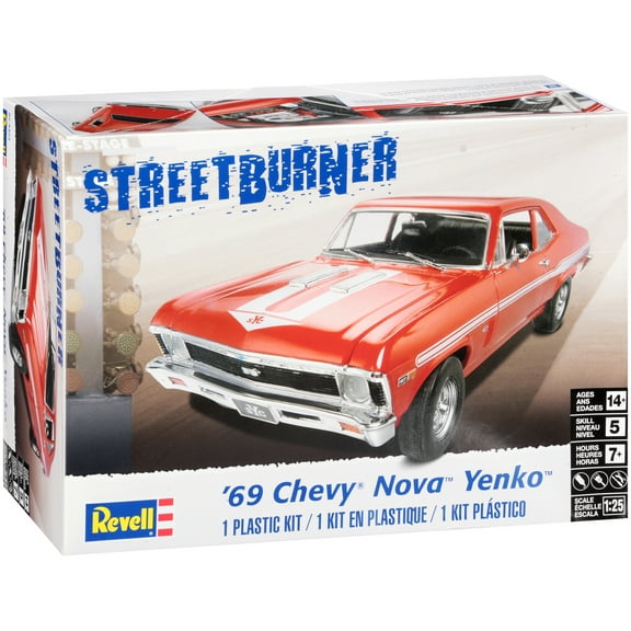 Revell '69 Chevy Nova Yenko Plastic Model Kit