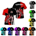 thumbnail image 2 of Personalized Name Bowling Shirt 3D for Men Women, Custom Bowler Gift shirt, 3D All Over Printed Shirt (Red, S), 2 of 10