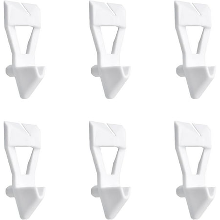 

50pcs Cabinet Board Support Pegs White Plastic Shelf Pins Sm Shelf Support Clips for Bookcase Shelves Cupboard Fits 16mm Shelves