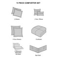 thumbnail image 4 of Mandii 12-Piece Comforter Set by Nanshing, 4 of 5