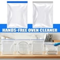 thumbnail image 2 of Hioecau Oven Rack Cleaning Bags Transparent PE Reusable Leak-Proof Hands-Free Deep Cleaning Oven Racks Grease Remover Bag, 2 of 8