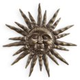 thumbnail image 2 of SPI Dawn's Light 32 inch Diameter Aluminum Sun Wall Plaque, 2 of 3