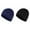 M-Navy 1PCS & Black 1PCS, variant on (2-Pack) Kcodviy Women Sparkling Sequins French Bonnet Beret Colorful Cap Nightclub Goofy Movie Dress Hat French Berate Hat Snakeskin Wool for Women Lined