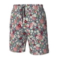 thumbnail image 5 of Naloa Daisies Flowers Men's Beach Shorts, Surfing shorts, Swim trunks, Quick Dry Swim Trunks for Surfing Beach Fun - XX-Large, 5 of 9