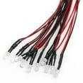 thumbnail image 5 of ruhuadgb 10Pcs 20cm 3mm/5mm LED Lamp Cable Bulb Pre-wired DC Emitting Diode Light, 5 of 6