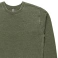 thumbnail image 3 of Milltex 7.25 Oz Premium Vintage Fleece Textured Sweatshirt | Long Sleeve Crewneck Cotton Blend for Men and Women, 3 of 4