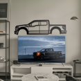 thumbnail image 4 of LaModaHome 2022 F-150 Raptor 3rd Gen Metal Silhouette Wall Art, 4 of 5