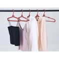 thumbnail image 6 of Unique Bargains Extra Large Plastic Adjustable Shoulder Clothes Hangers 10 Pcs Wine Red, 6 of 6
