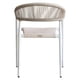 thumbnail image 2 of Silla Sicilia Exterior Aluminio Textilene Beige Blanco, 2 of 6