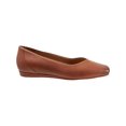 thumbnail image 2 of SoftWalk Womens Vellore Leather Comfort Insole Flats, 2 of 3