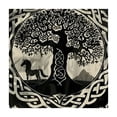 thumbnail image 4 of Acheng Celtic Knot Horse Symbolism Square Tablecloth Waterproof 100% Polyester Fiber 46*46, 4 of 8