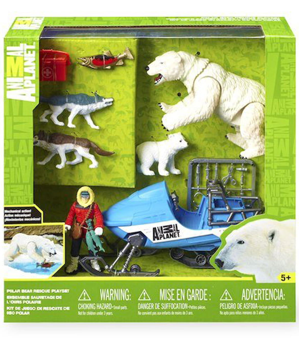 Animal Planet Polar Bear Rescue Playset 