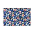 thumbnail image 2 of Rocae Cute Popcorn Printed Heat Resistant Place Mats,Classic Hemstitch Cloth Fabric Placemats Imitation Linen Place Mat Table Mats 18x12 inch, 2 of 9
