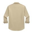 thumbnail image 5 of Guayabera Linen Shirts for Men Short Sleeve Button Down Shirt Hawaiian Shirt Hippie Summer Beach Vacation Shirts Khaki XL, 5 of 5