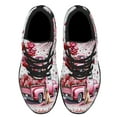 thumbnail image 2 of Golden Retriever Dog Happy Valentine's Day Shoes Sneakers Black Size 7.5, 2 of 7