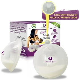 Breast Shell & Milk Catcher for Breastfeeding Relief - With PLUG