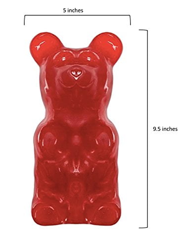 The Gummy Bear Guy | World's Largest Gummy Bear - 5lbs (Cherry)
