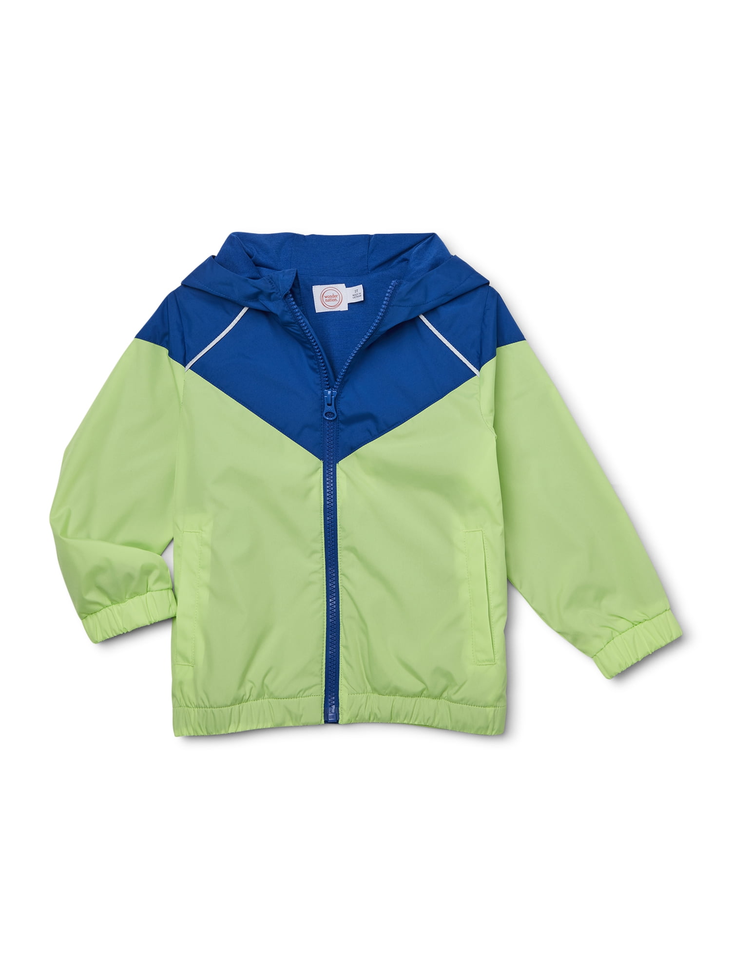 Wonder Nation Wonder Nation Baby Toddler Boy Colorblock Windbreaker