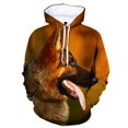 thumbnail image 3 of Sudadera con capucha con estampado 3D de animales divertidos y lindos para hombre, sudadera con capucha con patrón de pastor alemán, ropa de calle de manga larga, 3 of 5