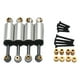 thumbnail image 2 of 4 Uds Amortiguadores de Resorte Baoblaze con Tornillos 10mm Aleación de Aluminio para FCX24 RC, 2 of 7