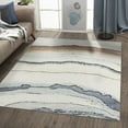 thumbnail image 4 of Luxe Weavers Marble Waved Multi 6x9 Area Rug, Indoor Carpet, 4 of 9