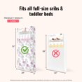thumbnail image 4 of Dream On Me Joyful Blooms Breathable Fiber Crib & Toddler Mattress, 4 of 9
