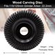 thumbnail image 3 of Disco De Amoladora De Madera De 125 Mm, Disco Abrasivo De Madera, Discos De Amolado De Madera De Carburo De Tungsteno Para Dar Forma, Esmerilar Y Cortar Compatible Con Amoladoras Angulares De 115 Mm, 3 of 5