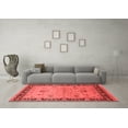 thumbnail image 3 of Ahgly Company Indoor Rectangle Oriental Red Industrial Area Rugs, 5' x 7', 3 of 4