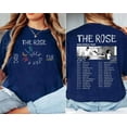 thumbnail image 3 of Unisex The Rose WRLD Tour 2025 Graphic T-Shirt, Sizes S-5XL, Tbun, 3 of 5