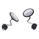 thumbnail image 1 of Juego de 2 espejos retrovisores de plástico 1/12 para accesorios de modelo Redondo Sunnimix Espejo retrovisor del coche RC, 1 of 8