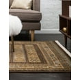 thumbnail image 4 of Rugs.com Kashkuli Gabbeh Collection Rug – 3' 3 x 5' 3 Brown Medium Rug Perfect For Entryways, Kitchens, Breakfast Nooks, Accent Pieces, 4 of 9