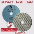 thumbnail image 5 of Stadea PPD155K Diamond Polishing Pad Dry 3" - Concrete Granite Stone Glass Polishing Grit 100, 5 of 8