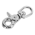 thumbnail image 3 of Swivel Clasps Lanyard Snap Hook, Flexible Durable Lobster Claw Clasps 65mm Anti Rust  For Dog Leash For Keychain For DIY Bags, 3 of 8